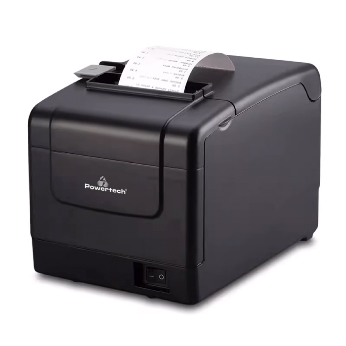 POWERTECH θερμικός εκτυπωτής αποδείξεων PT-1304, USB/LAN, μαύρος - Image 2
