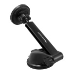 POWERTECH ασύρματος φορτιστής & βάση smartphone αυτοκινήτου PT-1492, Qi2, 15W, μαύρος - Image 3