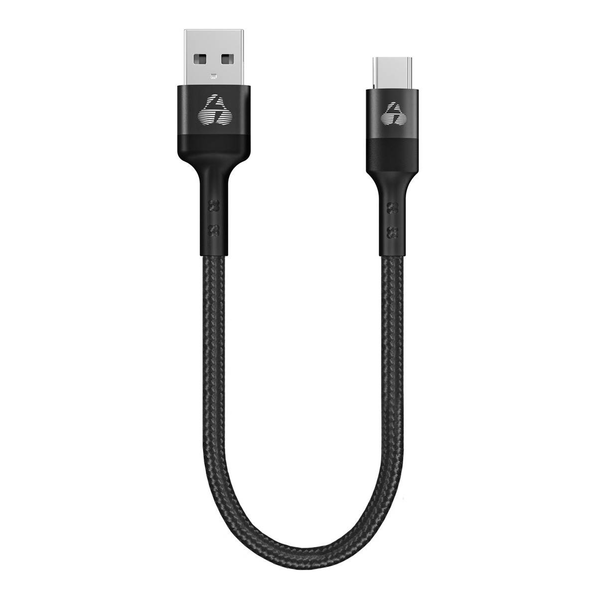 PTR-0166 POWERTECH καλώδιο USB-C σε USB PTR-0166, 60W, 480Mbps, 25cm, μαύρο - Image 1