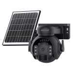 SECTEC smart ηλιακή κάμερα ST-515C-3M-4G-BK, 3MP, 4G, SD, PTZ, IP65
