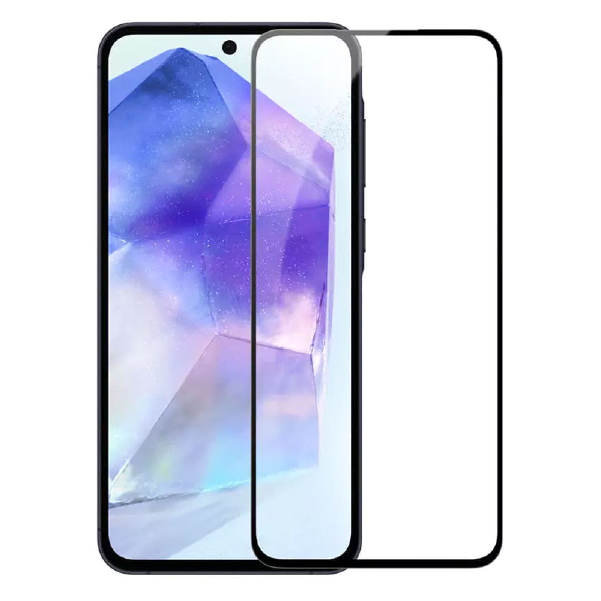 TGC-0686 POWERTECH tempered glass 5D TGC-0686 για Samsung A55 5G, full glue - Image 1