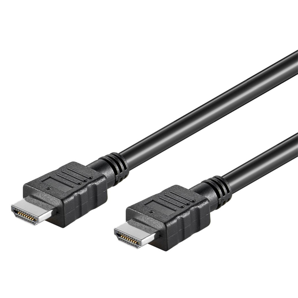 58443 GOOBAY καλώδιο HDMI 58443 με Ethernet, 4K/30Hz, 10.2Gbps, 5m, μαύρο - Image 1