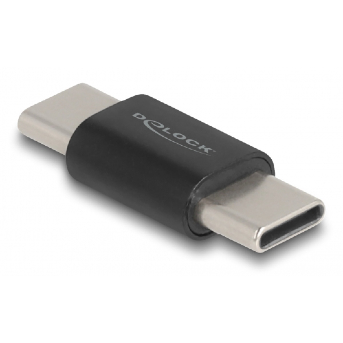 60035 DELOCK αντάπτορας USB-C 60035, αρσενικό σε αρσενικό, 10Gbps, μαύρος - Image 1