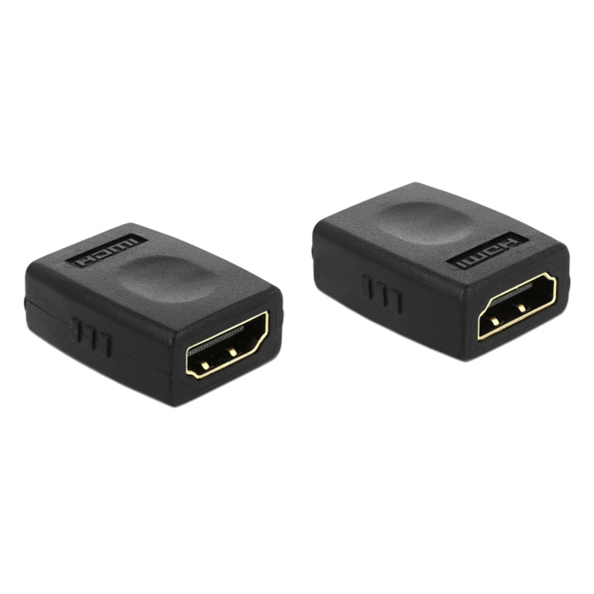 65049 DELOCK αντάπτορας HDMI θηλυκό σε θηλυκό 65049, 4K/30Hz, μαύρος - Image 1