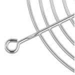 DELOCK σχάρα για 120mm ανεμιστήρα 67308, μεταλλική, ασημί - Image 2