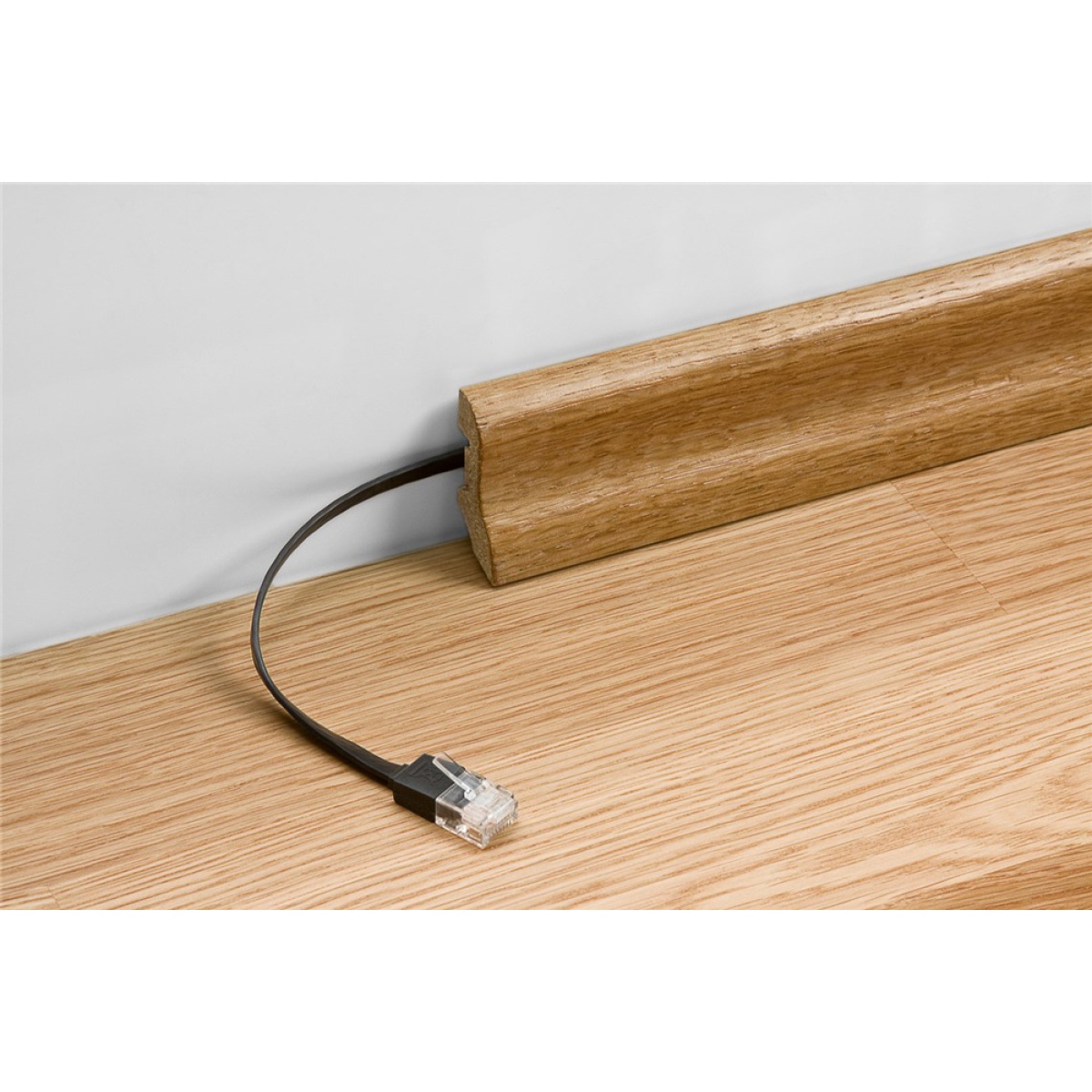 GOOBAY καλώδιο δικτύου 96369, CAT 6A U/UTP, flat, 500MHz, Copper, 10m, λευκό - Image 2