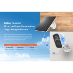 VSTARCAM smart ηλιακή κάμερα BG55, 3MP, 4G, SD, 5000mAh, IP66 - Image 6