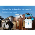 VSTARCAM smart ηλιακή κάμερα BG55, 3MP, 4G, SD, 5000mAh, IP66 - Image 7