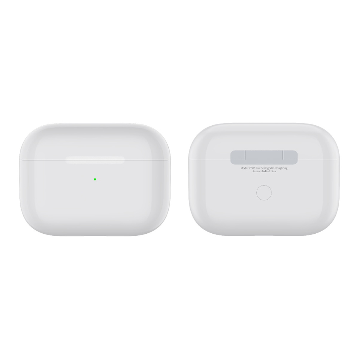 CELEBRAT earphones με θήκη φόρτισης C300 Pro, True Wireless, 13mm, 30/300mAh, λευκά - Image 4