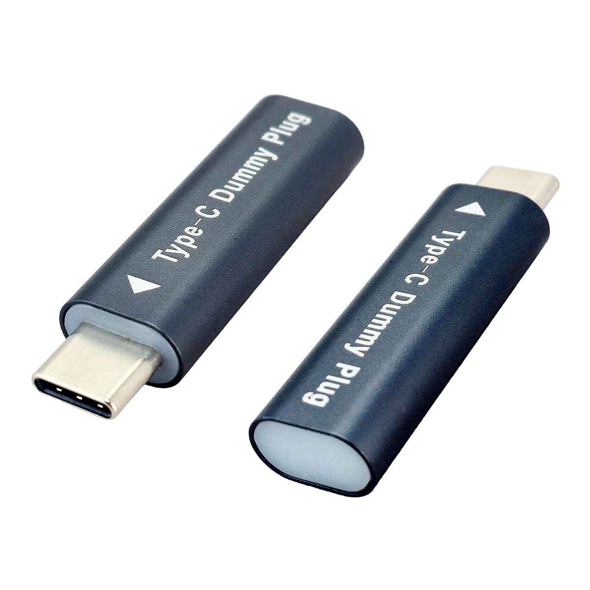 POWERTECH USB-C dummy plug CAB-UC094, 4K/60Hz, γκρι - Image 1