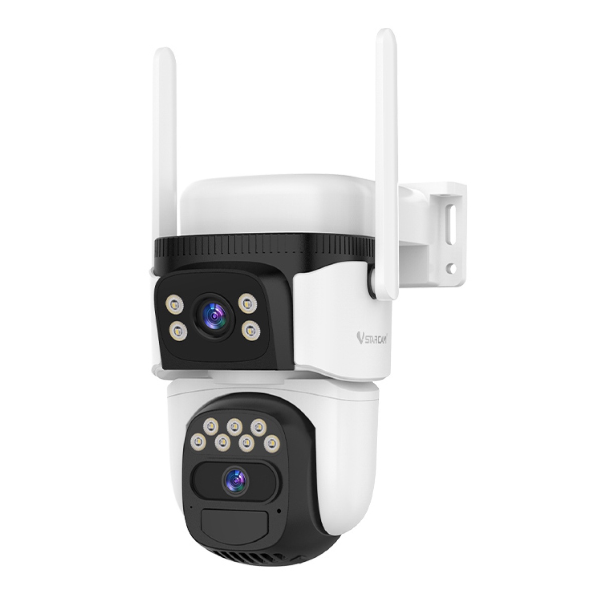 VSTARCAM smart ηλιακή κάμερα CB621DR, dual lens, 3MP, WiFi, SD, PTZ, IP66 - Image 4