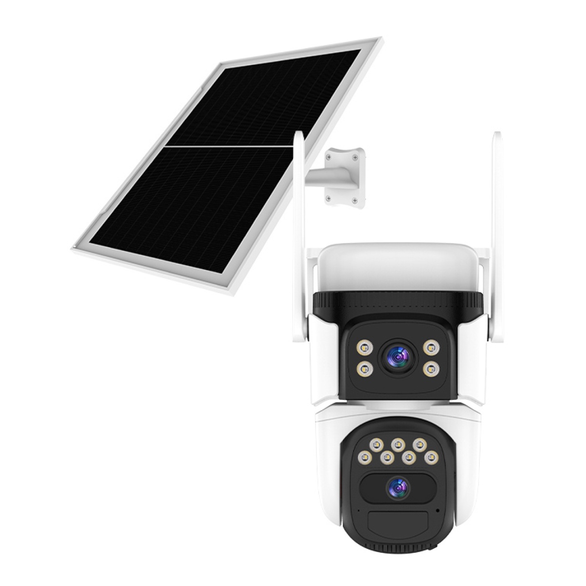 VSTARCAM smart ηλιακή κάμερα CB621DR, dual lens, 3MP, WiFi, SD, PTZ, IP66 - Image 1