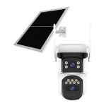 VSTARCAM smart ηλιακή κάμερα CB621DR, dual lens, 3MP, WiFi, SD, PTZ, IP66