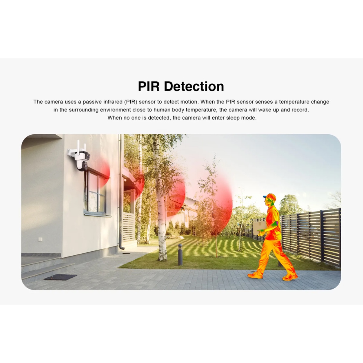 VSTARCAM smart ηλιακή κάμερα CB621DR, dual lens, 3MP, WiFi, SD, PTZ, IP66 - Image 9