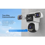 VSTARCAM smart κάμερα CS621SR, triple lens, 2MP, WiFi, SD, PTZ, IP66 - Image 9