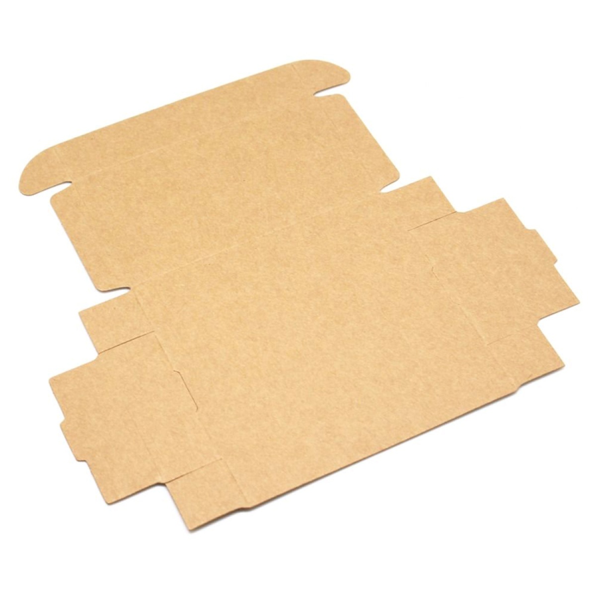 Χαρτοκιβώτιο συσκευασίας PAP-0002, τρίφυλλο, 20x13x3.5cm, καφέ, 100τμχ - Image 3