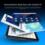 OUKITEL tablet RT3 Plus, 8", 4/128GB, 4G, 11000mAh, IP68/IP69K, μαύρο - Image 12