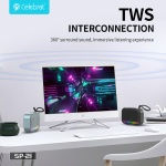 CELEBRAT φορητό ηχείο SP-21, 5W, Bluetooth, 1200mAh, μαύρο - Image 3