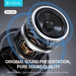 CELEBRAT φορητό ηχείο SP-23, 5W, Bluetooth, 1200mAh, μαύρο - Image 5