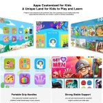 DOOGEE tablet T20 Mini Kids, 8.4", 4/128GB, 4G, Android 13, 5060mAh, κίτρινο - Image 3