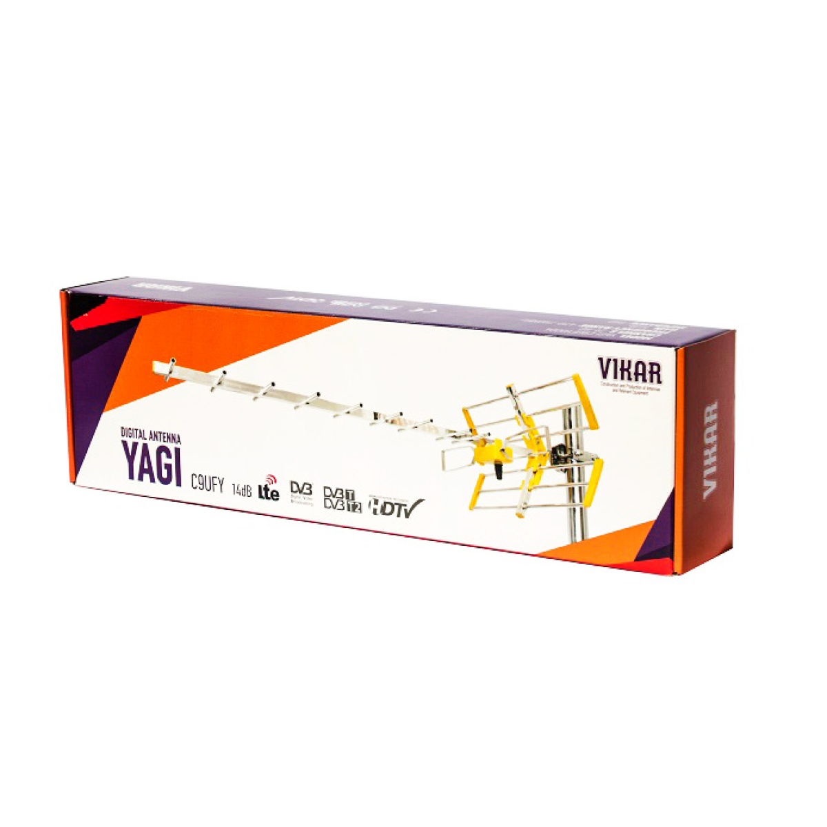 VIKAR εξωτερική κεραία YAGI C9, κατευθυντική, με φίλτρο LTE, 14dB - Image 2
