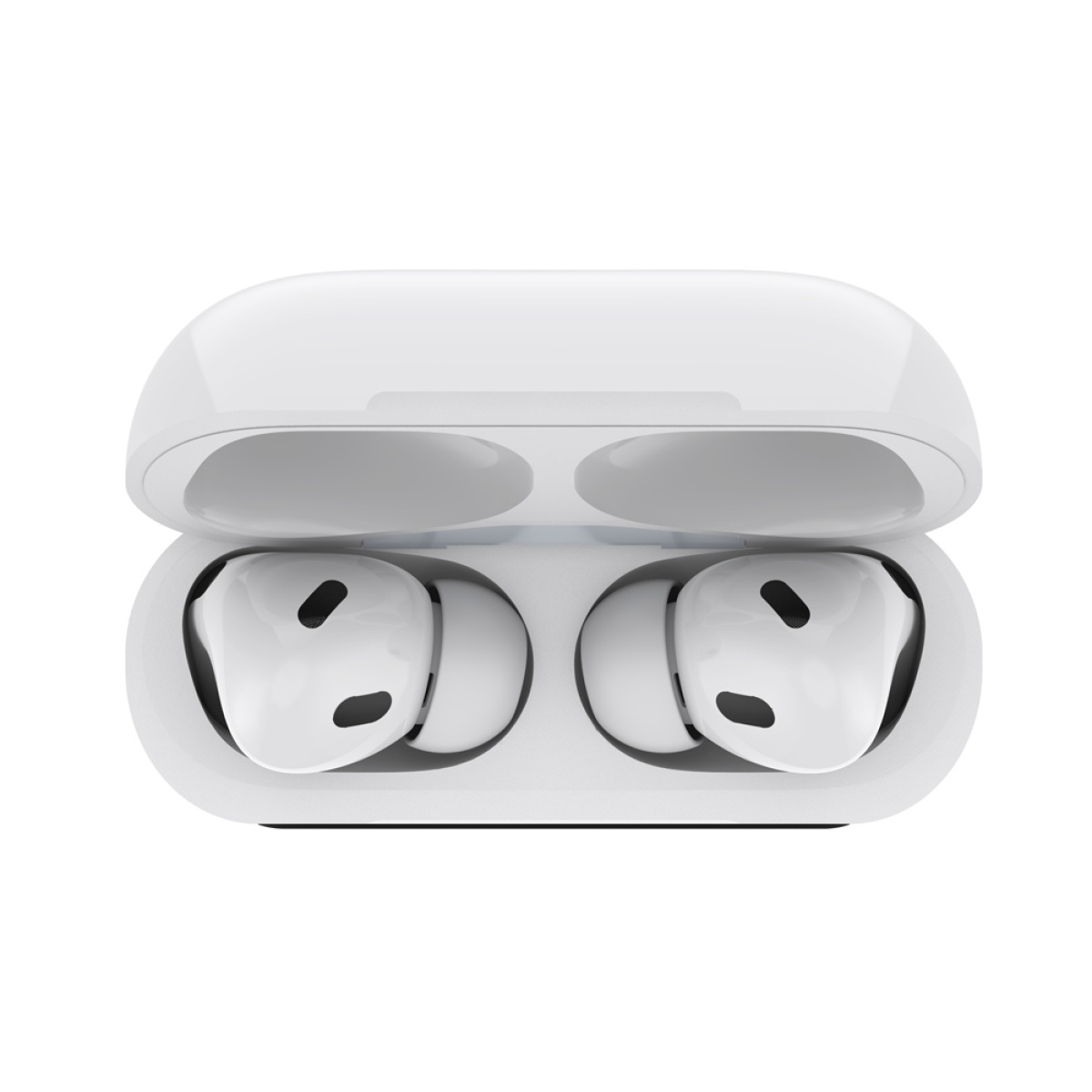 CELEBRAT earphones με θήκη φόρτισης W63, οθόνη αφής, TWS, ANC, 13mm, 30/360mAh, λευκό - Image 2