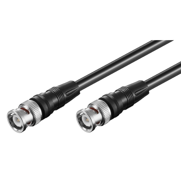 GOOBAY καλώδιο BNC 50089, RG58, 50 ohm, 3m, μαύρο