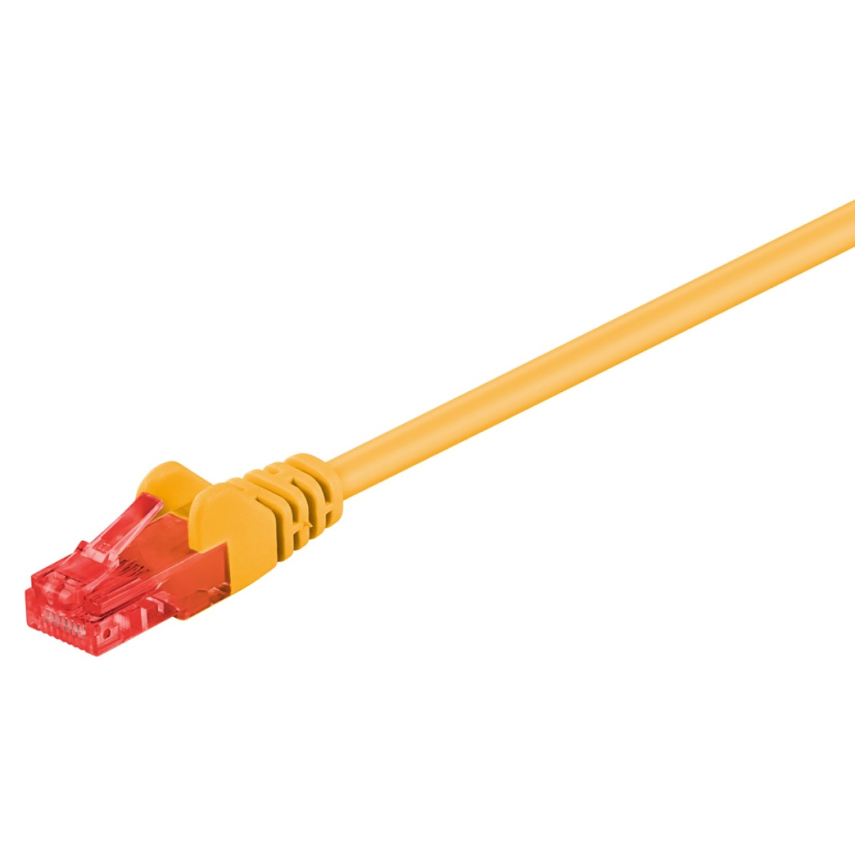 GΟOBAY καλώδιο δικτύου 68408, CAT 6 U/UTP, CCA, PVC, 3m, κίτρινο - Image 1