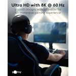 GOOBAY καλώδιο DisplayPort 74778, VESA Certified, 8K/60Hz, 32.4 Gbps, 2m, μαύρο - Image 4