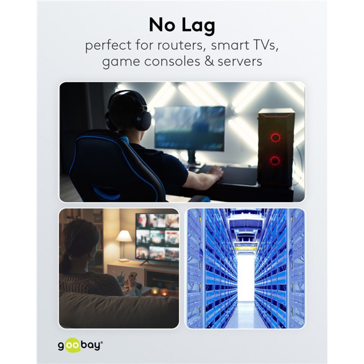 GOOBAY καλώδιο δικτύου 93213, CAT 6 S/FTP, copper, 250MHz, 0.25m, πράσινο - Image 7