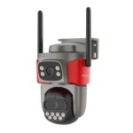 VSTARCAM smart κάμερα AF621DR, dual lens, αναγνώριση φωτιάς & καπνού, 2MP, WiFi, SD, PTZ, IP66