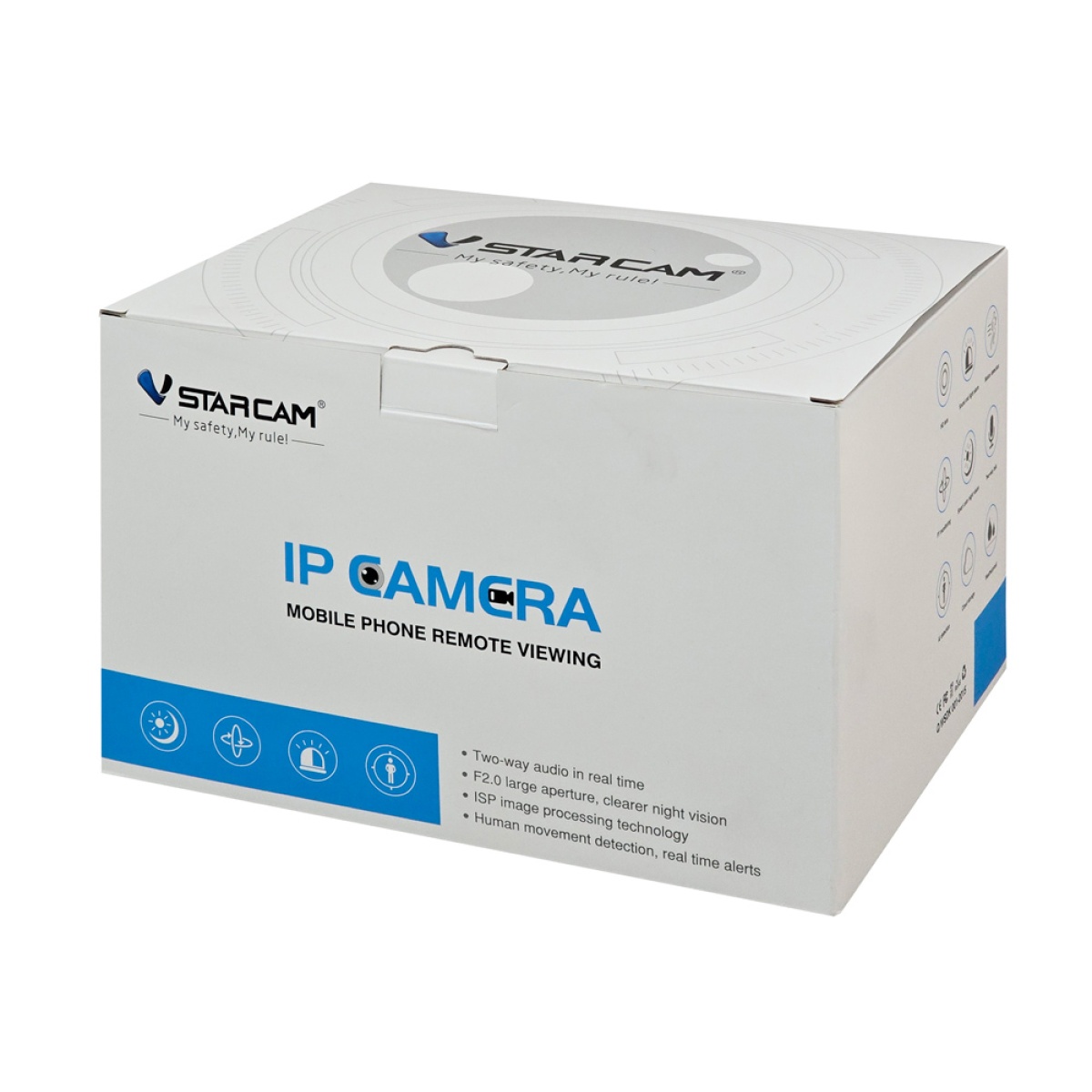 VSTARCAM smart κάμερα AF621DR, dual lens, αναγνώριση φωτιάς & καπνού, 2MP, WiFi, SD, PTZ, IP66 - Image 8