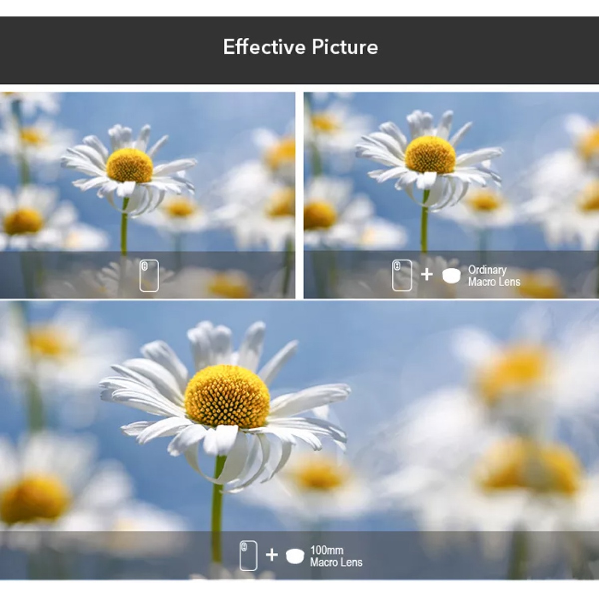 APEXEL 100mm macro φακός APL-HB100MM για smartphone κάμερα - Image 3