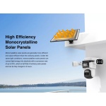 VSTARCAM smart ηλιακή κάμερα BG621SR, triple lens, 2MP, 4G, SD, PTZ, IP66 - Image 11