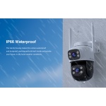 VSTARCAM smart κάμερα C622DR, dual lens, 2MP, WiFi, SD, PTZ, IP66 - Image 4