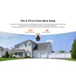 VSTARCAM smart κάμερα C622DR, dual lens, 2MP, WiFi, SD, PTZ, IP66 - Image 10