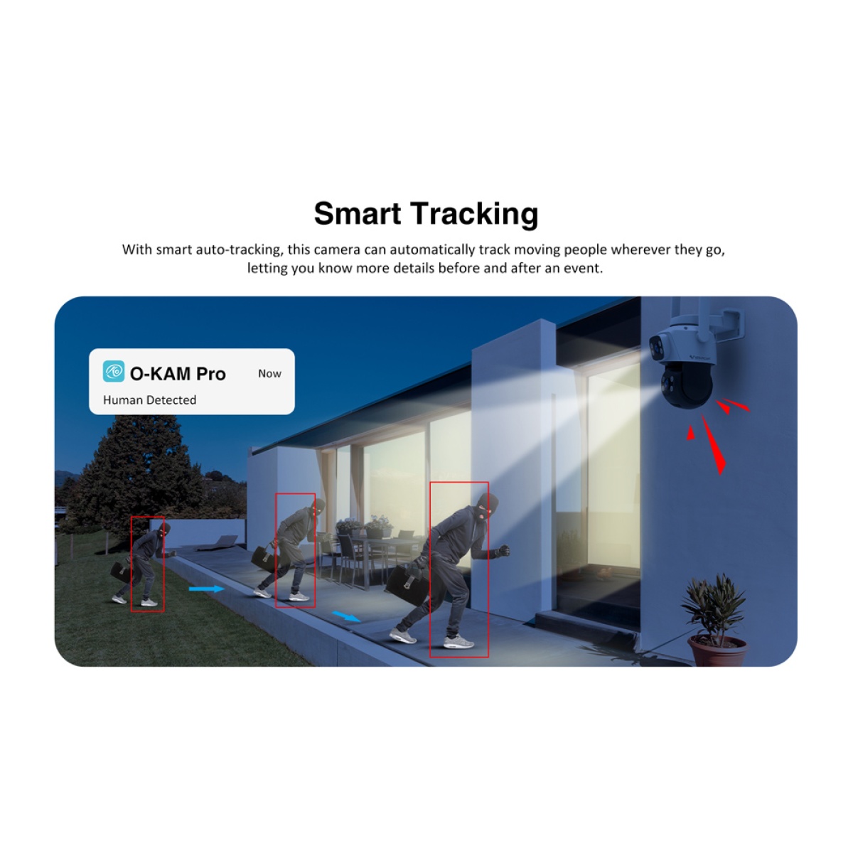 VSTARCAM smart κάμερα C622DR, dual lens, 2MP, WiFi, SD, PTZ, IP66 - Image 12