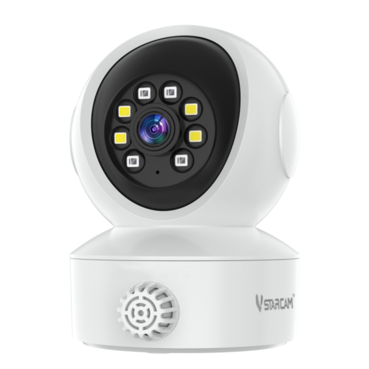 VSTARCAM smart κάμερα CS49LM με ανιχνευτή καπνού/αερίου, 3MP, WiFi, PTZ, SD - Image 1