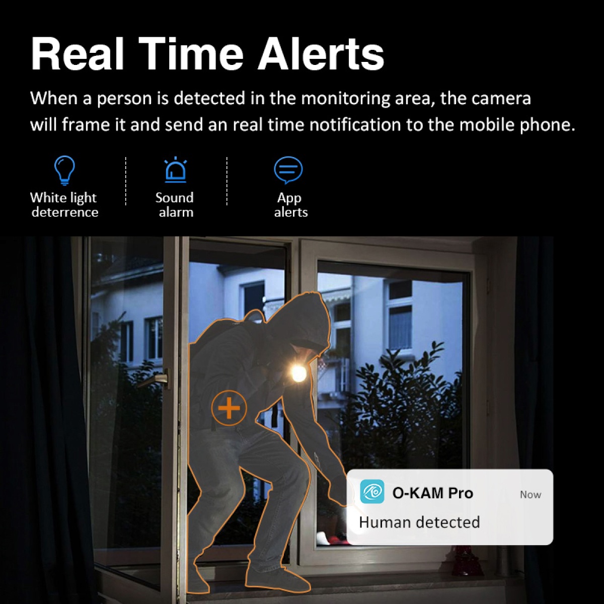 VSTARCAM smart κάμερα CS49LM με ανιχνευτή καπνού/αερίου, 3MP, WiFi, PTZ, SD - Image 4