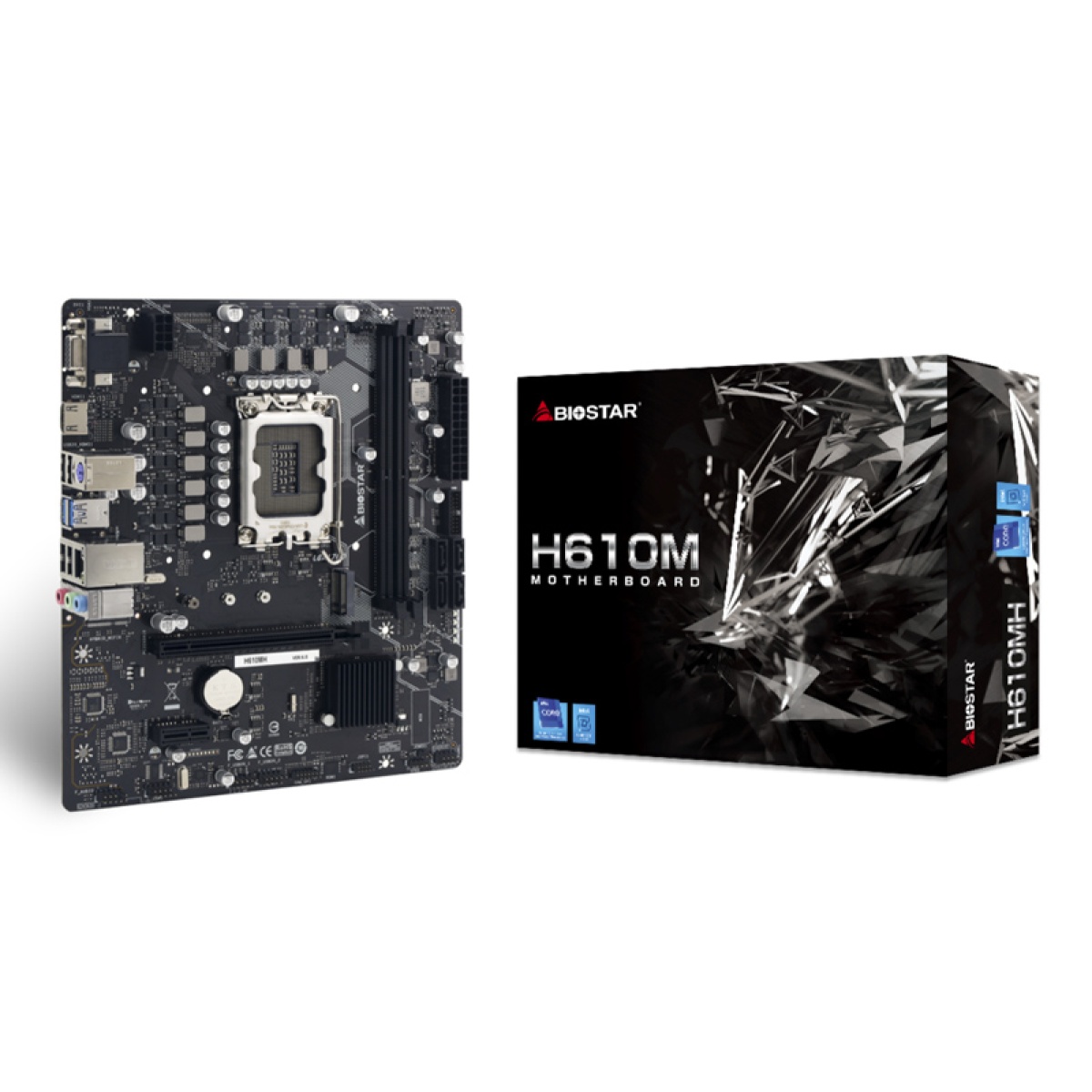 BIOSTAR μητρική H610MH, 2x DDR4, s1700, USB 3.2, uATX, GbE, Ver. 6.0 - Image 4