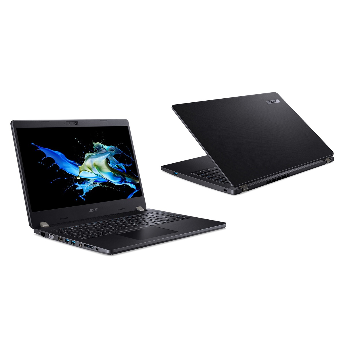 ACER Laptop TravelMate P214-53, Refurbished Grade B, i3-1115G4, 8/256GB NVME, 14", Cam, UHD Graphics 620, FreeDOS - Image 1