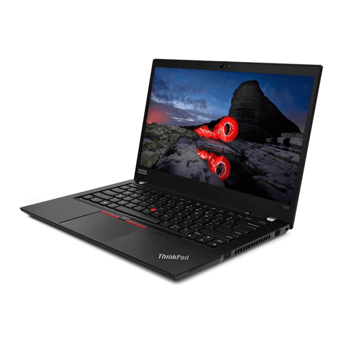 L-5006-GB LENOVO Laptop ThinkPad T490, Refurbished Grade B, i5-8365U, 16/256GB NVME, 14", Cam, UHD Graphics 620, FreeDOS - Image 1