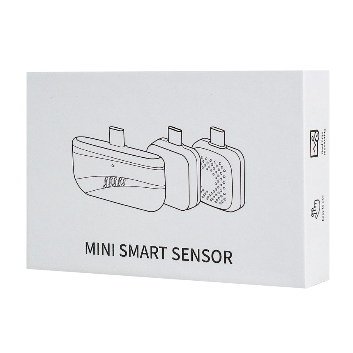 HANWEI μίνι μετρητής μονοξειδίου του άνθρακα MINI600-CO-T για smartphone, USB-C, 0~1000ppm - Image 3