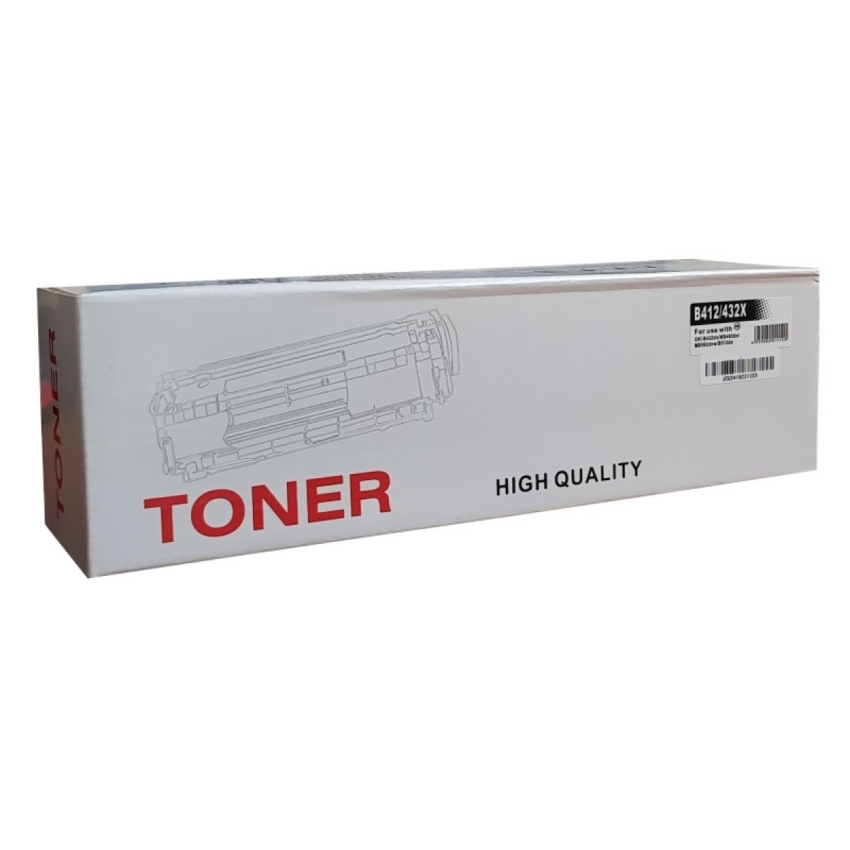 Συμβατό Toner για OKI, B412/B432/MB492, 7K, μαύρο - Image 2